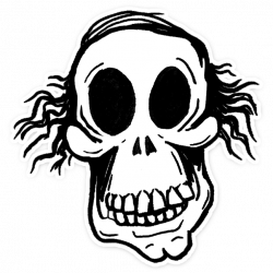 Creepy Skull Drawing at GetDrawings.com | Free for personal use ...
