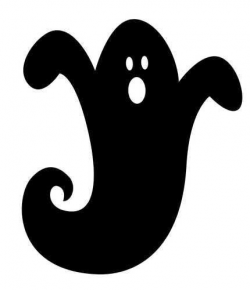 ghost silloetts | Plastic Ghost Cutout Silhouette Assortment ...