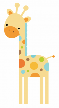 Giraffe Clipart Childrens - Safari Jungle Baby Shower Games ...