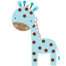 clipart blue giraffes - Google Search | Baby Shower Ideas ...