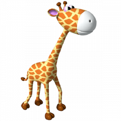 Image of Giraffe Clipart #7649, Giraffe Cartoon Clip Art Im ...