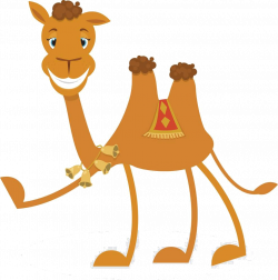 Bactrian camel Dromedary Cartoon Clip art - Cartoon camel material ...