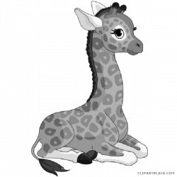 Cute Giraffe Clipart - ClipartBlack.com
