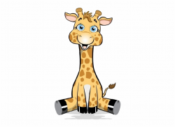Baby Giraffe Clipart - Cute Giraffe Clip Art, Transparent ...