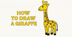 How to Draw a Giraffe – Really Easy Drawing Tutorial