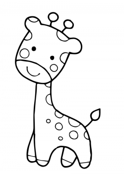 Giraffe Face Sketch at PaintingValley.com | Explore ...