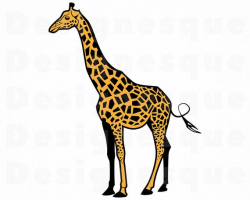 Giraffe SVG, Giraffe Clipart, Giraffe Cut Files For Silhouette, Giraffe  Files for Cricut, Giraffe Dxf, Giraffe Png, Eps, Giraffe Vector