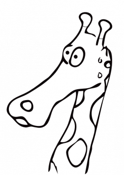 Giraffe Line Drawing at GetDrawings.com | Free for personal use ...