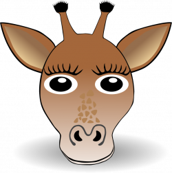 Free Cartoon Giraffe Face, Download Free Clip Art, Free Clip Art on ...