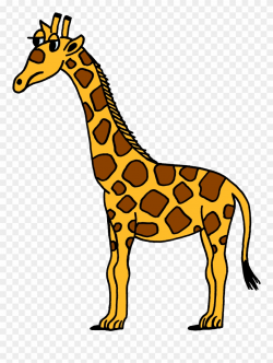 Green Giraffe Clipart - Giraffe Clip Art Hd - Png Download ...