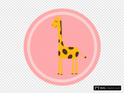 Giraffe 1 Clip art, Icon and SVG - SVG Clipart