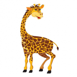 Giraffe Clipart | Jungle Safari Baby Shower Instant Download Printable Art  | Commercial Use Giraffe Lover Animal Clip Art DIY Printable
