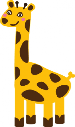 Tall giraffe image - Clip Art Library