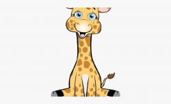 Giraffe Clipart Teacher - Baby Giraffe Cartoon Png, Cliparts ...