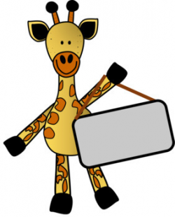 Giraffe Clip Art by Cardoza's Creations | Teachers Pay Teachers