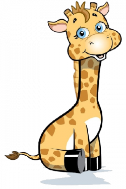 Free giraffe clip art image cute little baby giraffe toy ...