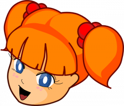 Gopher Redhead Anime Girl Clip Art at Clker.com - vector clip art ...