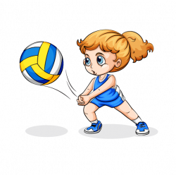 Volleyball Play Girl Clip art - Volleyball Players 568*565 ...
