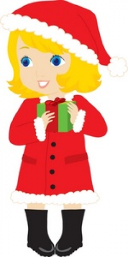Free Girl Christmas Cliparts, Download Free Clip Art, Free ...