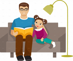 28+ Collection of Father And Daughter Clipart | High quality, free ...