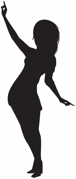 Dancing Girl Silhouette PNG Clip Art | Gallery Yopriceville - High ...