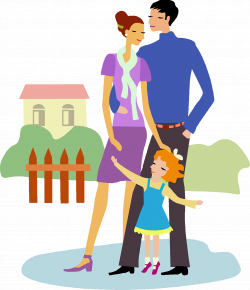 28+ Collection of Girl With Family Clipart | High quality, free ...