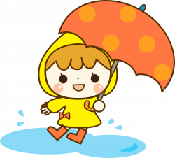 Clipart - Girl with Umbrella (#3)