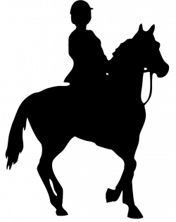 28+ Collection of Horseback Riding Clipart Black And White | High ...