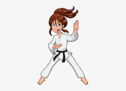 Karate Girl Clipart - Girl Martial Arts #350129 - PNG Images ...