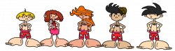 Gift Art: Five Lifeguard Kids At The Beach by ShiftyTheDingoMan on ...