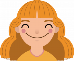 Smile Clip art - A girl with long hair and a smile 3821*3118 ...