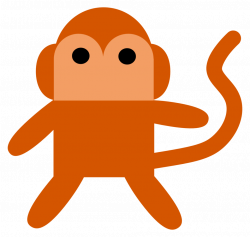 Public Domain Clip Art Image | Illustration of a cartoon monkey | ID ...