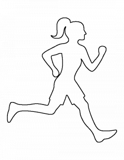 Running Man Pattern | Sablonok | Pinterest | Running man, Patterns ...
