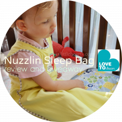Six Little Hearts: Love to Dream Nuzzlin Sleep Bag Review and Win ...