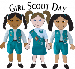 Grab This Free Clip Art for Girl Scout Day | Pinterest | Daisy girl ...