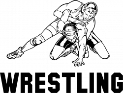 28+ Collection of High School Wrestling Drawings | High quality ...