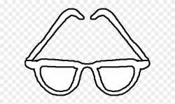 Sunglasses Clipart Eyeglasses - Sun Glasses Black And White ...