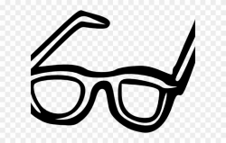 Glasses Clipart Black And White - Sunglasses Clip Art - Png ...