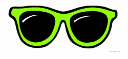 Clipart Black And White Download Sunglass Clipart Neon ...
