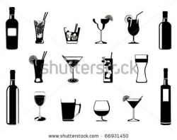 drinking glass clipart | Barcode Inspiration | Basic ...