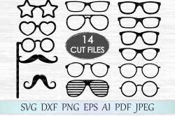 Glasses svg, Glasses clipart, Glasses svg file, Eyeglasses photobooth,  Hipster glasses Svg, Glasses cut files, Party props, Hipster design