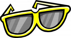 Image - Giant Yellow Sunglasses.png | Club Penguin Wiki | FANDOM ...