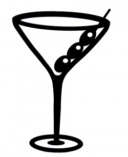 Martini glass cocktail glass martini household kitchen ...