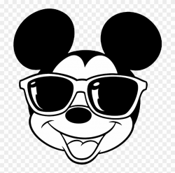 Post - Mickey Mouse Sunglasses Clipart, HD Png Download ...