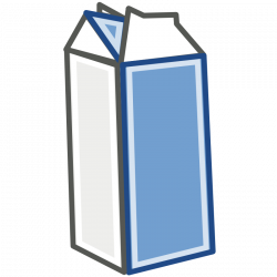 Milk | Free Stock Photo | Illustration of a carton of milk | # 14359
