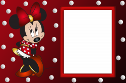 Minnie Mouse Transparent PNG Frame | Gallery Yopriceville - High ...