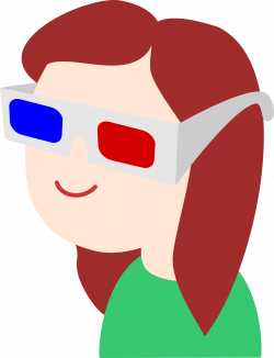 Clipart - 3D Glasses 3