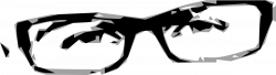 Clipart - Glasses with eyes