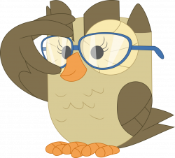 1570815 - artist:porygon2z, glasses, owl, owlowiscious, safe, simple ...