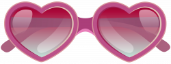 Pink Heart Sunglasses PNG Clipart Image | Gallery Yopriceville ...